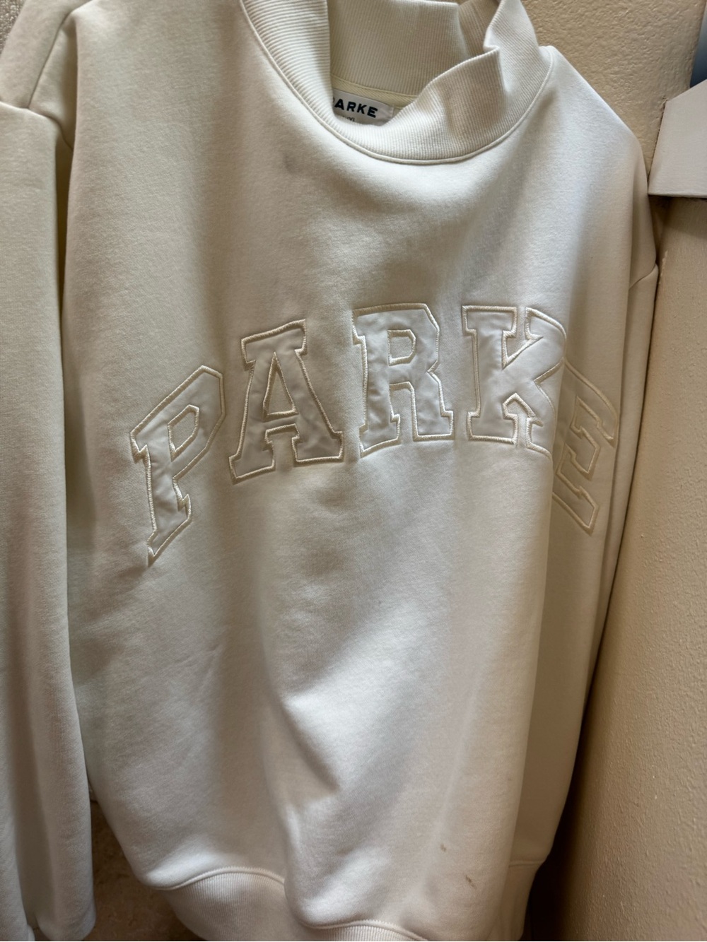 Parke Bridal Mockneck Cream 2026 1st drop